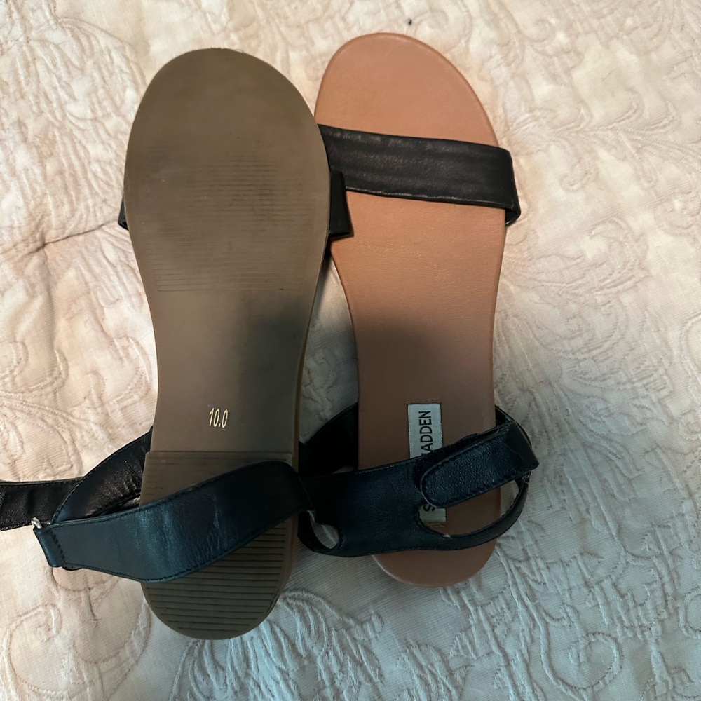 Black Strappy Sandals